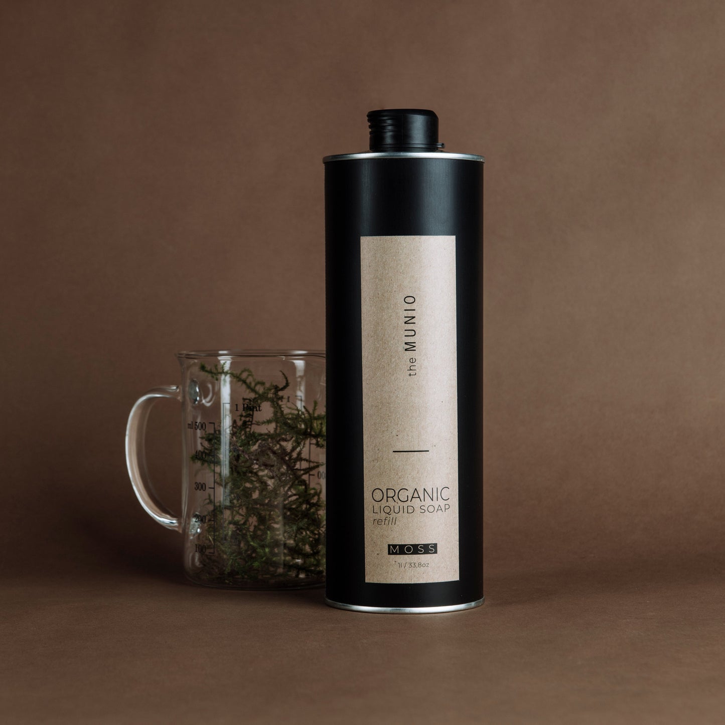 Moos Bio-Flüssigseife Nachfüllpackung 1000ml