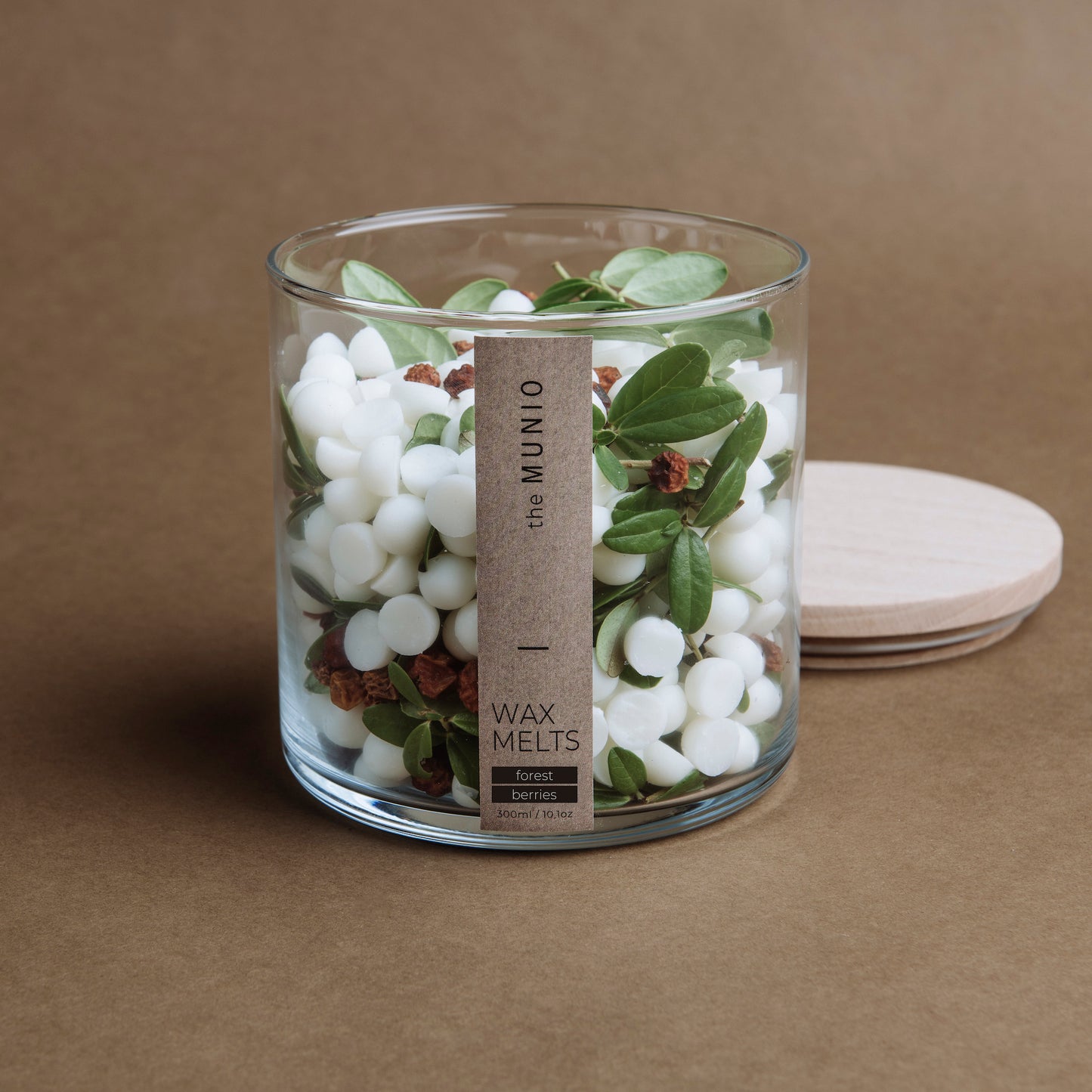 Waldbeeren Washscmelze im Glas