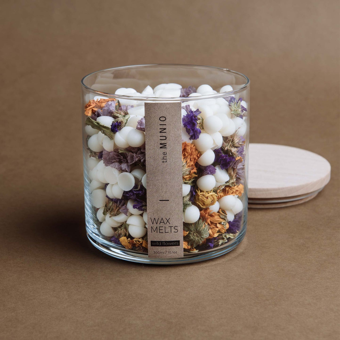 Wildblumen Washscmelze im Glas