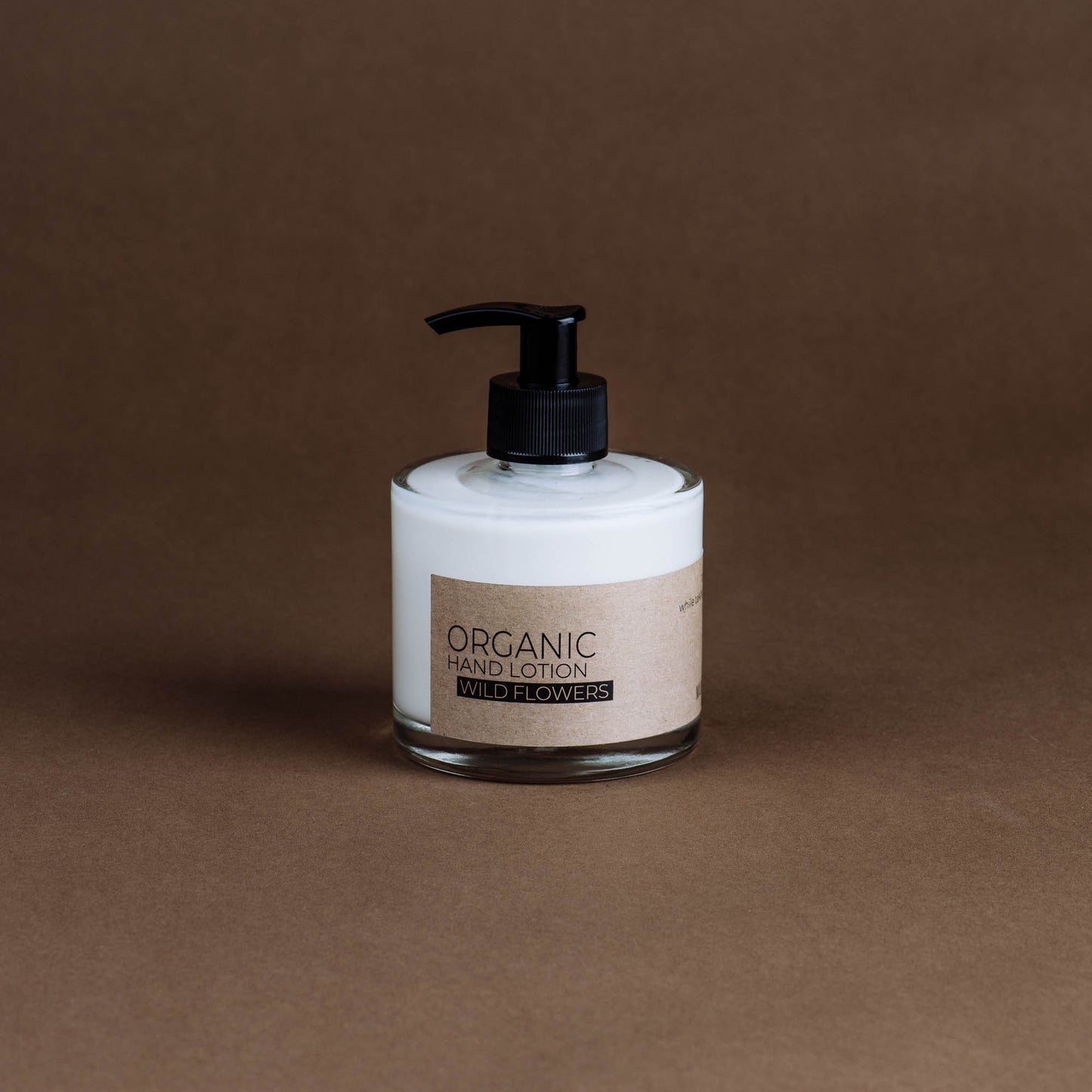 Wildblumen Bio Handlotion in Glasflasche