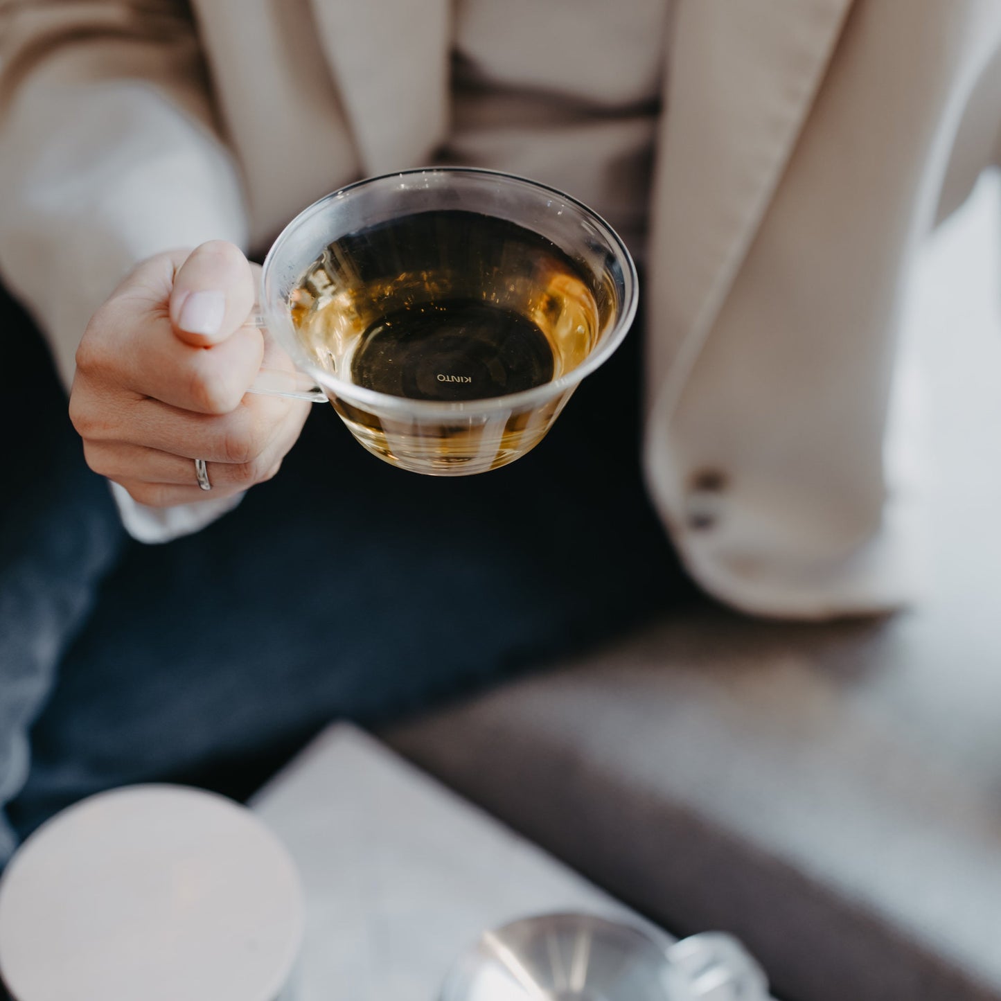 Kräutertee mit Lavendel