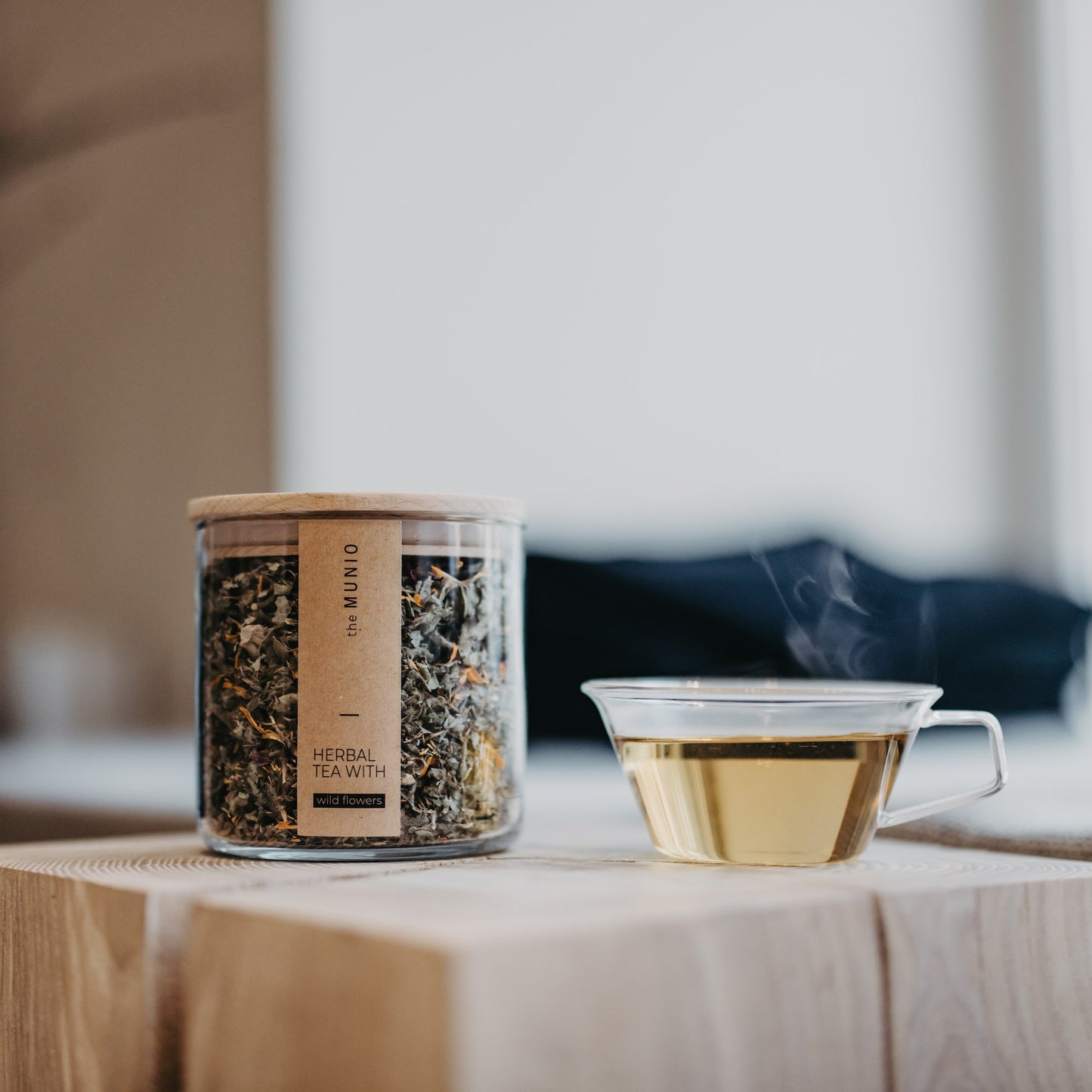 Wildblumen Kräutertee