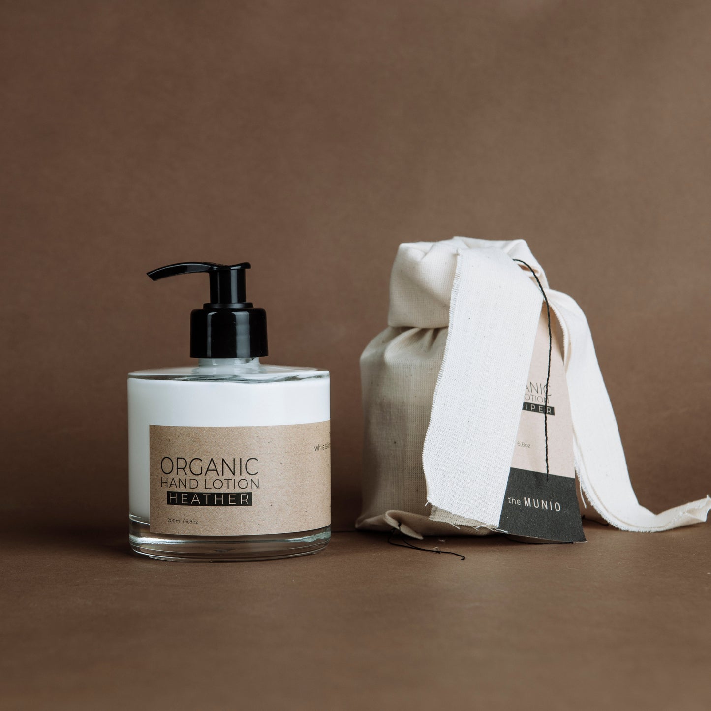 Heidekraut Bio Handlotion in Glasflasche