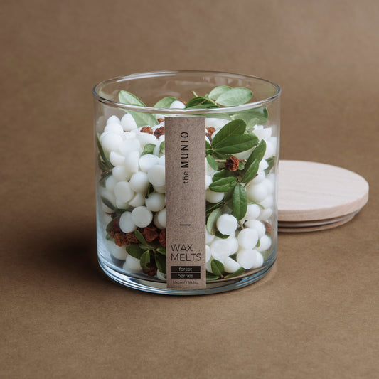 Waldbeeren Washscmelze im Glas