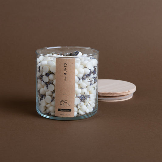 Lavendel Washscmelze im Glas