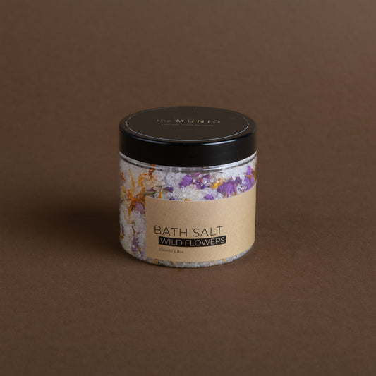 Wildblumen-Badesalz 200 ml