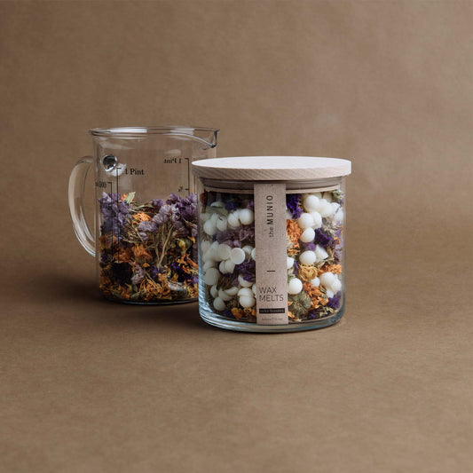 Wildblumen Washscmelze im Glas