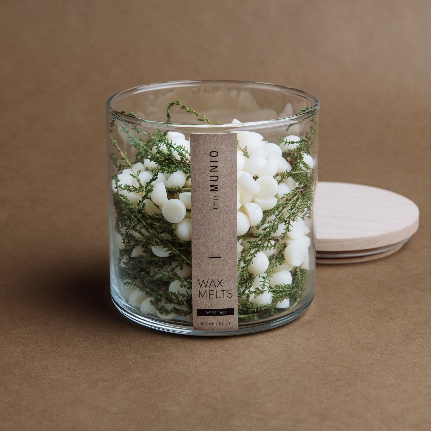Heidekraut Washscmelze im Glas