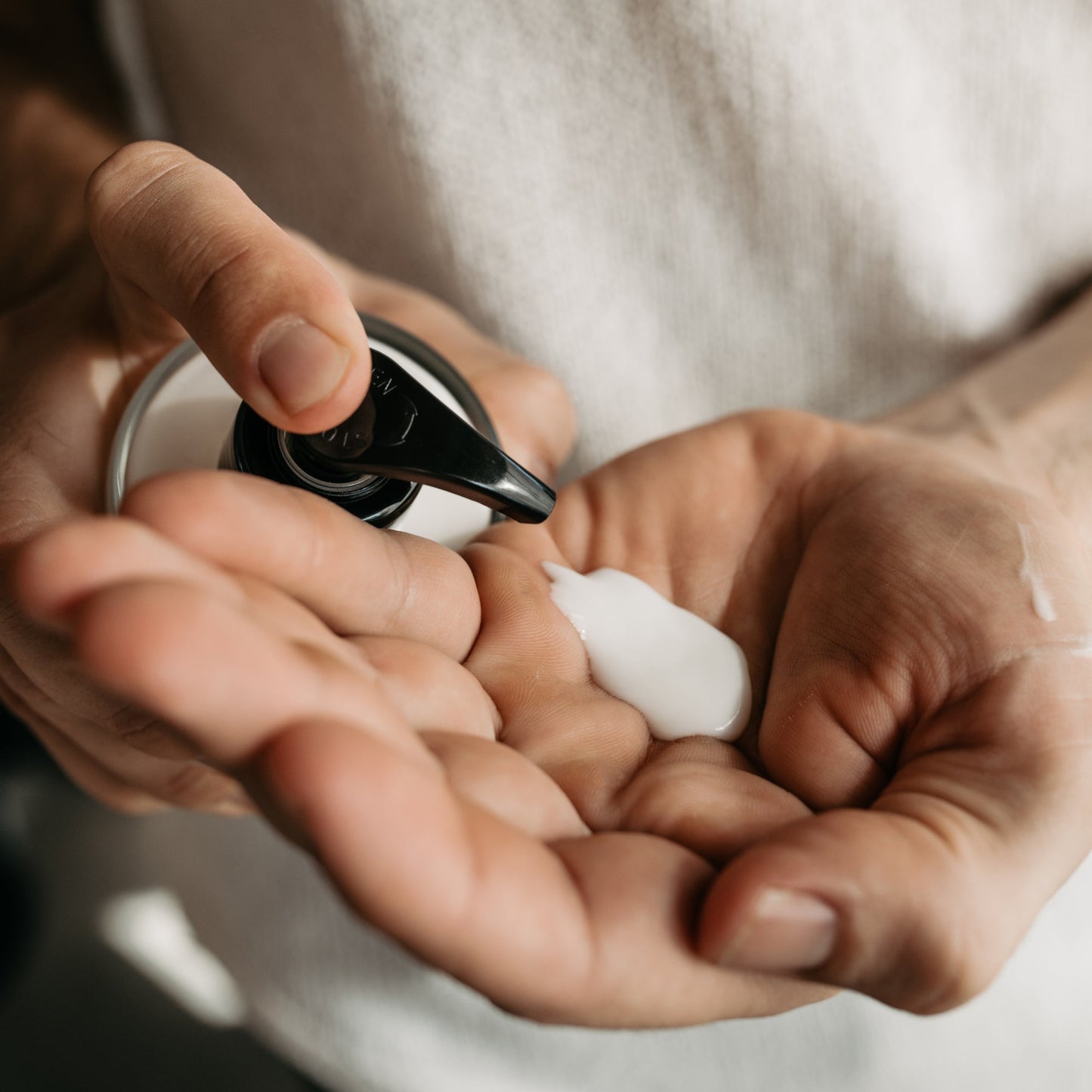 Moos Bio Handlotion in Glasflasche