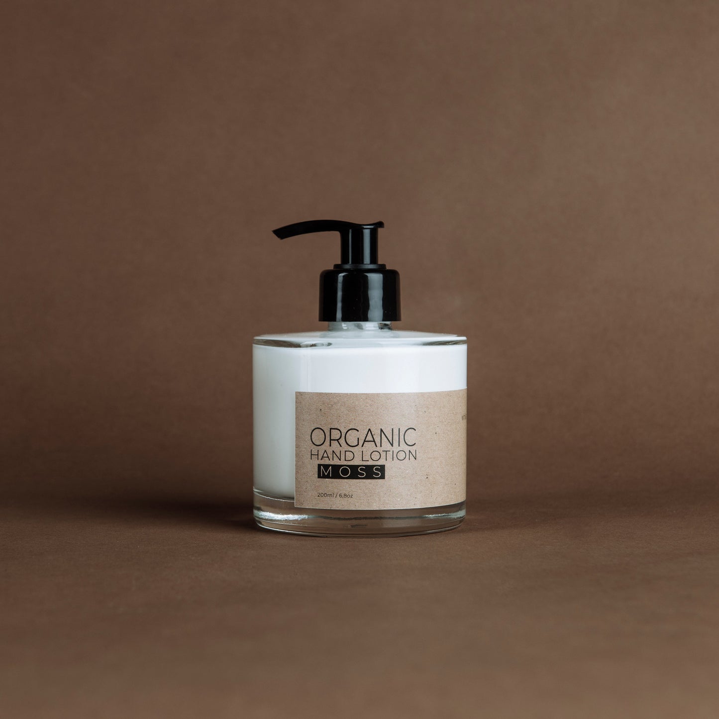 Moos Bio Handlotion in Glasflasche