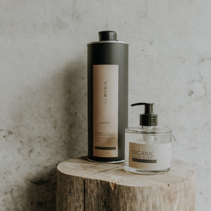Wildblumen Bio Flüssigseife in Glasflasche